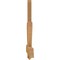 Ekena Millwork Kennewick Rough Sawn Timber Gable Bracket, Western Red Cedar, 84"W x 28"H x 2"D x 4"F, 8/12 Pitch GBW084X28X0204KEN00RWR - alternate 4
